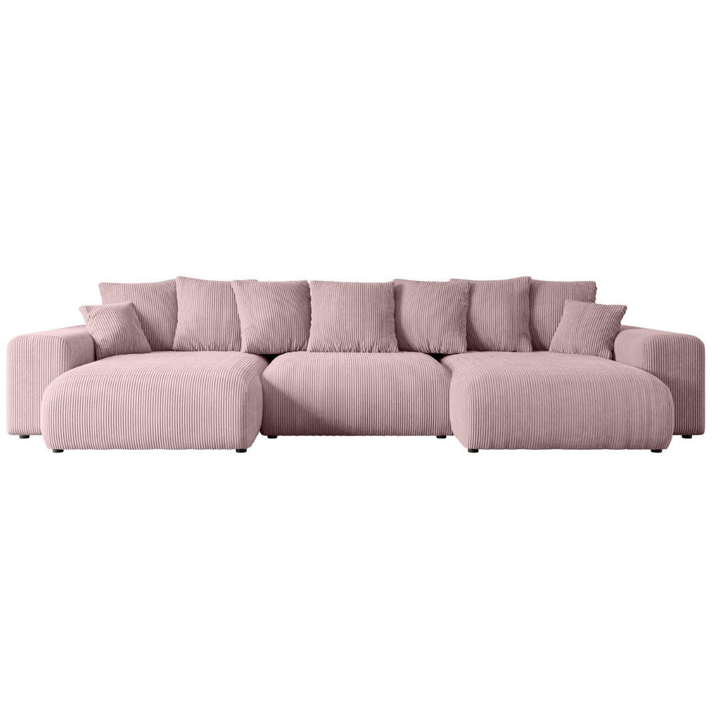 Altdecor Wohnlandschaft, Rosa, Textil, 6-Sitzer, 364x84x176 cm, Wohnzimmer, Sofas & Couches, Wohnlandschaften, Wohnlandschaften in U-Form Altdecor Wohnlandschaft, Rosa, Textil, 6-Sitzer, 364x84x176 cm, Wohnzimmer, Sofas & Couches, Wohnlandschaften, Wohnlandschaften in U-Form von ALTDECOR