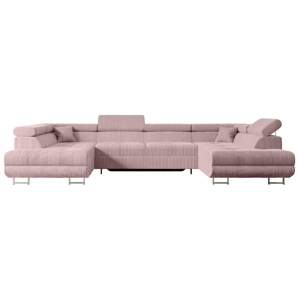 Altdecor Wohnlandschaft, Rosa, Textil, 6-Sitzer, U-Form, 342x107x202 cm, Wohnzimmer, Sofas & Couches, Wohnlandschaften, Wohnlandschaften in U-Form Altdecor Wohnlandschaft, Rosa, Textil, 6-Sitzer, U-Form, 342x107x202 cm, Wohnzimmer, Sofas & Couches, Wohnlandschaften, Wohnlandschaften in U-Form von ALTDECOR