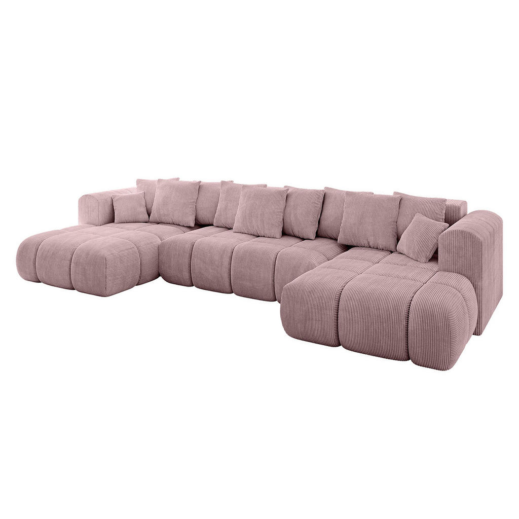 Altdecor Wohnlandschaft, Rosa, Textil, 6-Sitzer, U-Form, 405x90x185 cm, Wohnzimmer, Sofas & Couches, Wohnlandschaften, Wohnlandschaften in U-Form Altdecor Wohnlandschaft, Rosa, Textil, 6-Sitzer, U-Form, 405x90x185 cm, Wohnzimmer, Sofas & Couches, Wohnlandschaften, Wohnlandschaften in U-Form von ALTDECOR