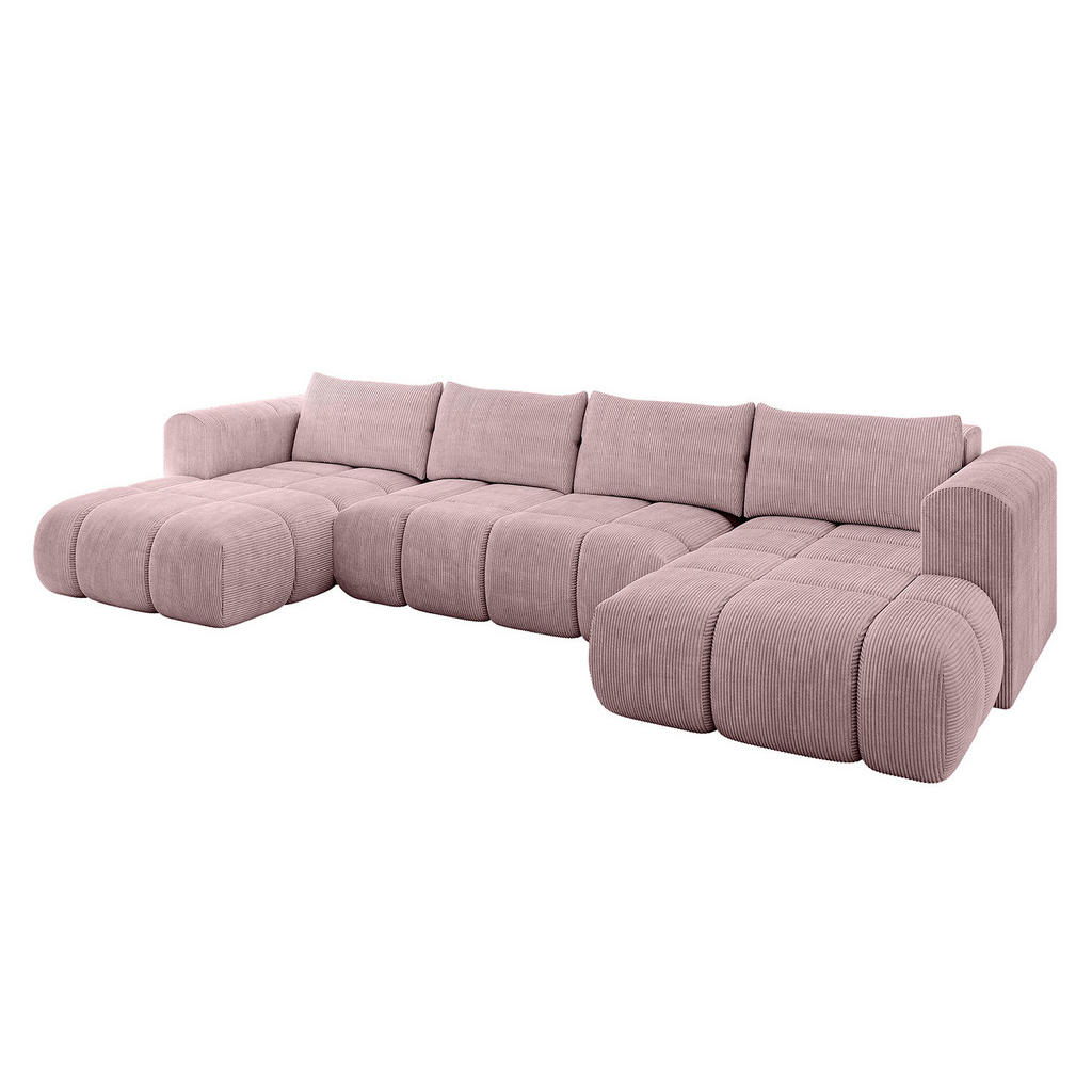 Altdecor Wohnlandschaft, Rosa, Textil, 6-Sitzer, U-Form, 405x90x185 cm, Wohnzimmer, Sofas & Couches, Wohnlandschaften, Wohnlandschaften in U-Form Altdecor Wohnlandschaft, Rosa, Textil, 6-Sitzer, U-Form, 405x90x185 cm, Wohnzimmer, Sofas & Couches, Wohnlandschaften, Wohnlandschaften in U-Form von ALTDECOR