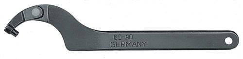 AMF Gelenkhakenschlüssel (für Außen-Ø 60 - 90 mm / Zapfen-Ø 6 mm) - 53082 von AMF