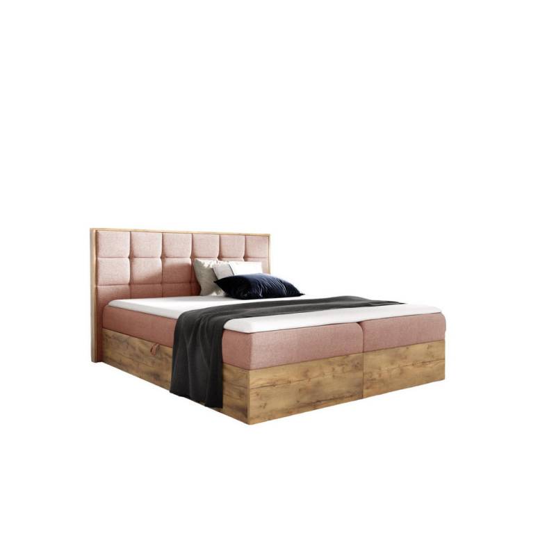 AN-Moebel 4u BOXSPRINGBETT Altrosa