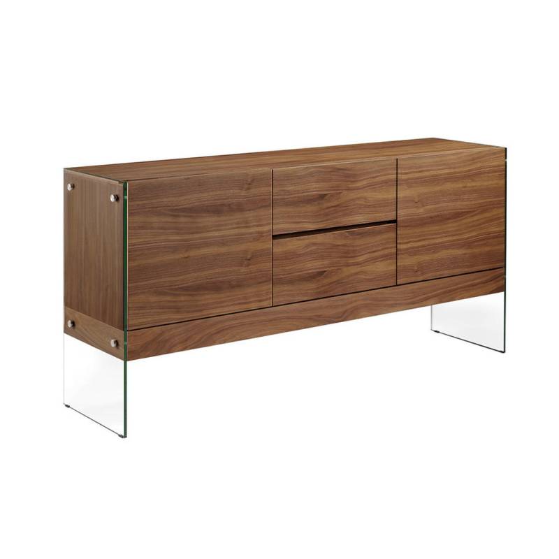 ANGEL CERDA SIDEBOARD Transparent, Walnuss