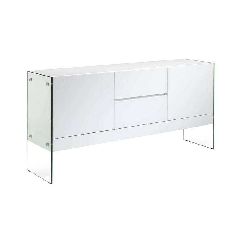 ANGEL CERDA SIDEBOARD Transparent, Weiß