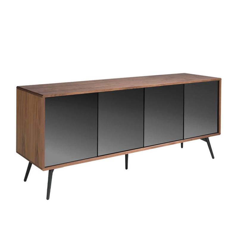 ANGEL CERDA SIDEBOARD Walnuss, Schwarz