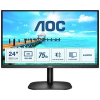 AOC 24B2XHM2 LED-Monitor EEK E (A - G) 60.5cm (23.8 Zoll) 1920 x 1080 Pixel 16:9 4 ms VGA, HDMI®, K von AOC