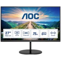 AOC Q27V4EA LED-Monitor EEK F (A - G) 68.6cm (27 Zoll) 2560 x 1440 Pixel 16:9 4 ms HDMI®, DisplayPo von AOC
