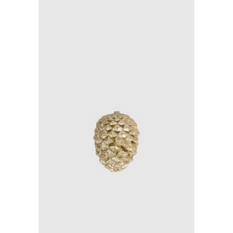 ARTE - Dekohänger - Pinienzapfen - Polyresin - 8 cm - champagner