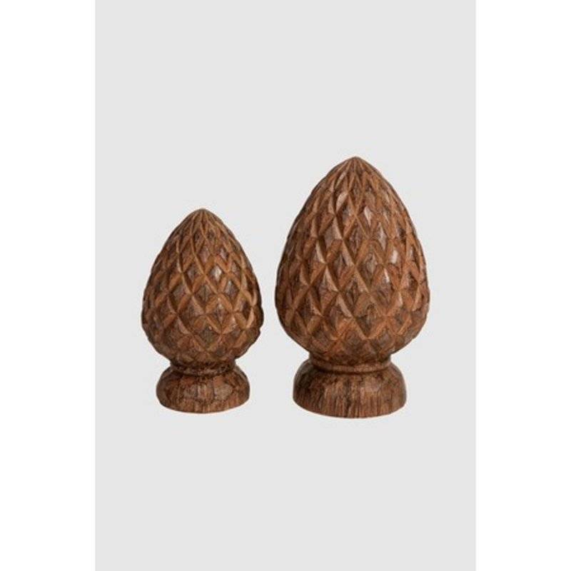 ARTE - Dekozapfen - Vidar - Polyresin - 19 cm - braun - S