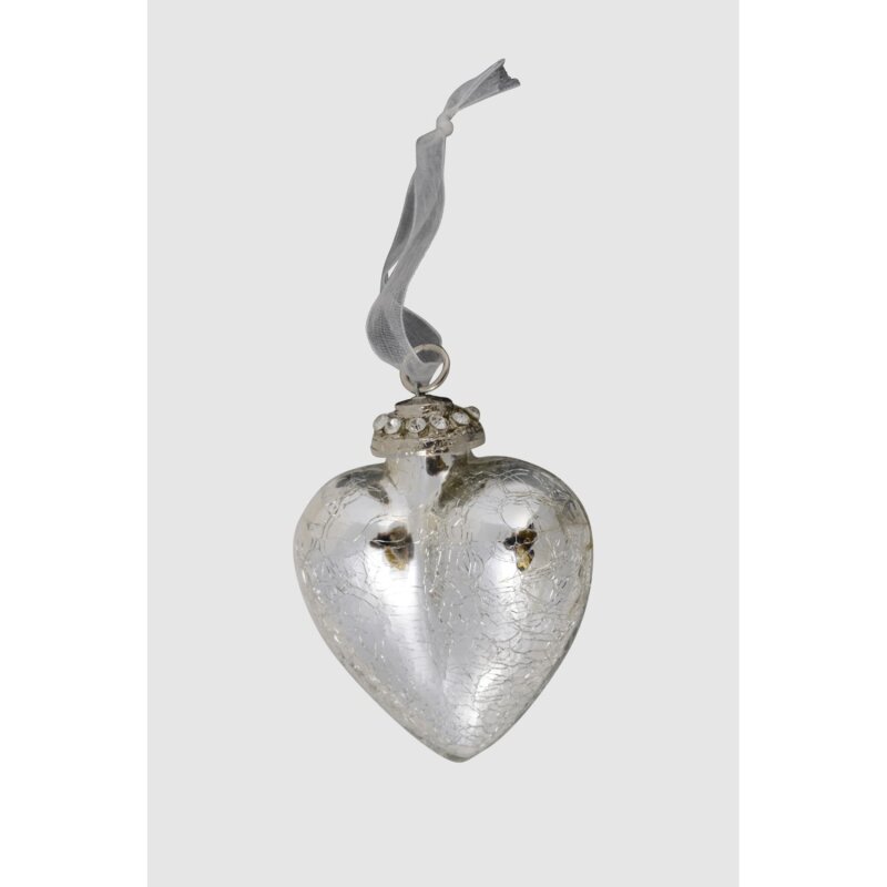 ARTE - Herzhänger - Cuore - 11 cm - Silber