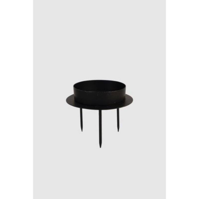 ARTE - Kerzenhalter - Liam - Stumpenkerze - 7 cm - schwarz