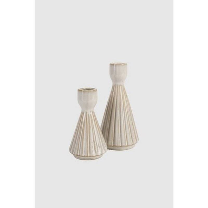 ARTE - Kerzenständer - Stockholm - Porzellan - 11 cm - creme - S