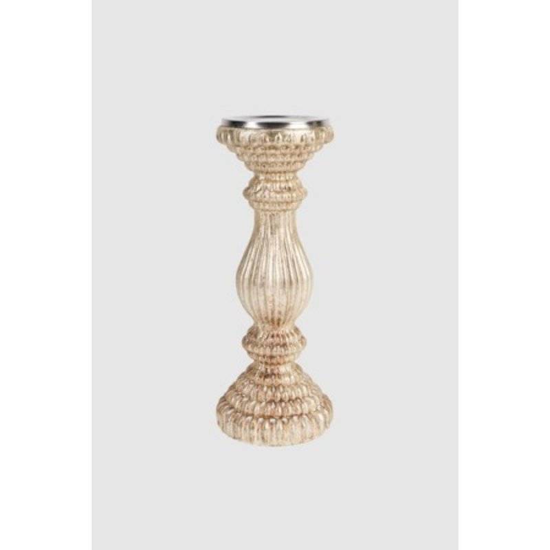 ARTE - Kerzenständer - Vincenza - 30 cm - Champagner - M