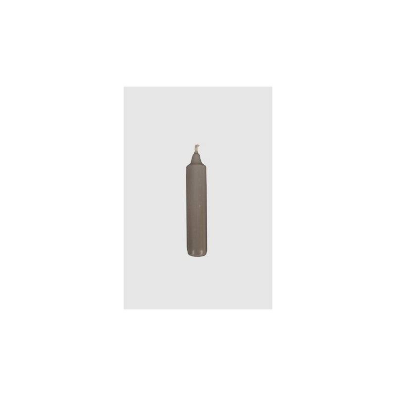 ARTE - Stabkerze - 11 cm - Paraffin - Hellgrau