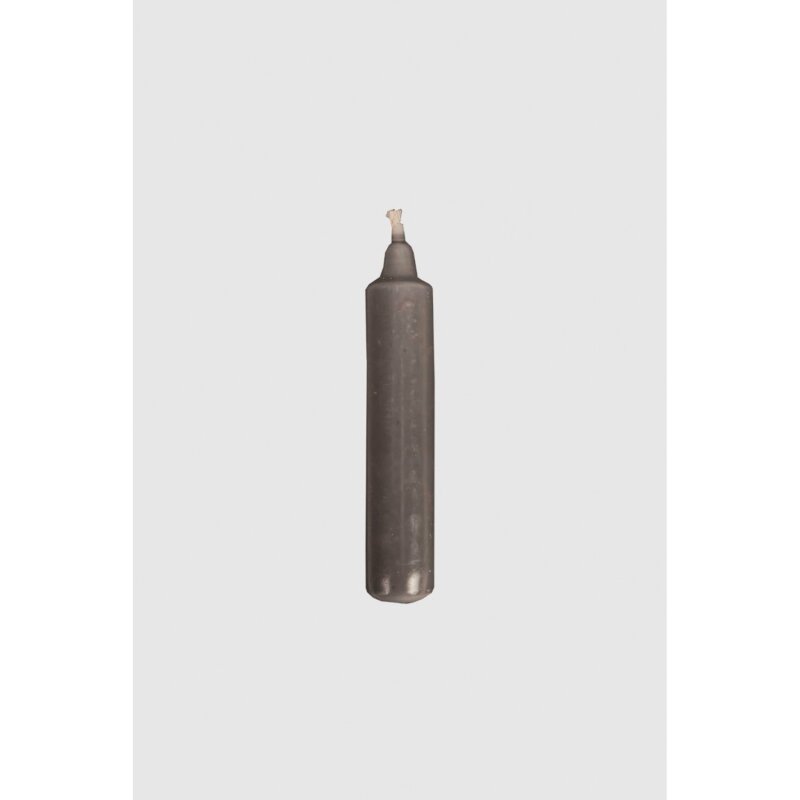 ARTE - Stabkerze - Parafin - 2,2x11 cm - 4 h - dunkelgrau