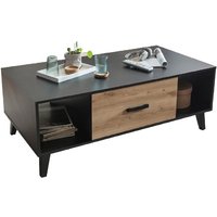 ARTONA 900 Couchtisch/Top:Dekor Artisan Eiche/Korpus:Schwarz