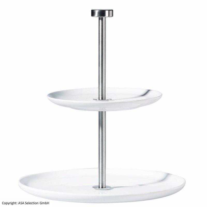 ASA - Etagere - 2 Stufig - rund - 26 x 23 x 21 cm
