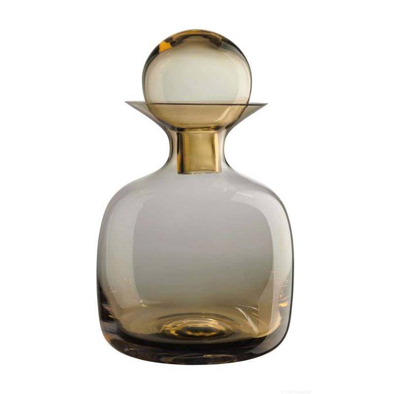 ASA - Karaffe groß - 1,5L - D:14,5cm, H:15,8cm - amber - glas