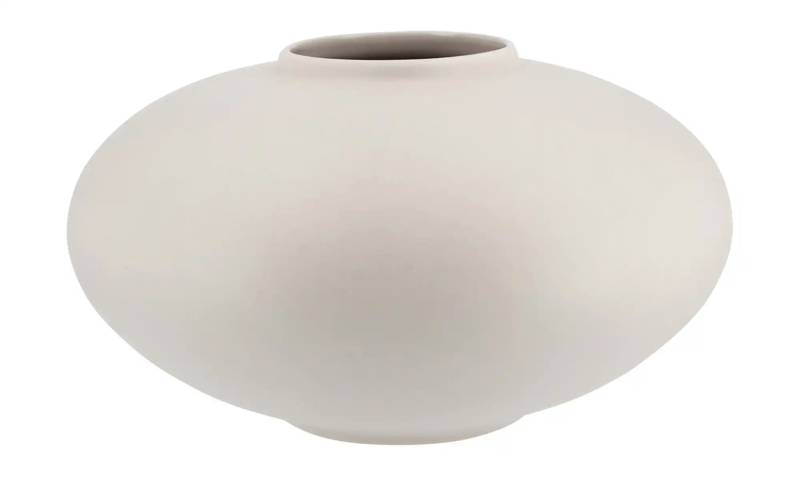 ASA SELECTION Vase  Mara ¦ creme ¦ Steinzeug ¦ Maße (cm): H: 10  Ø: 18 Accessoires > Vasen - Höffner