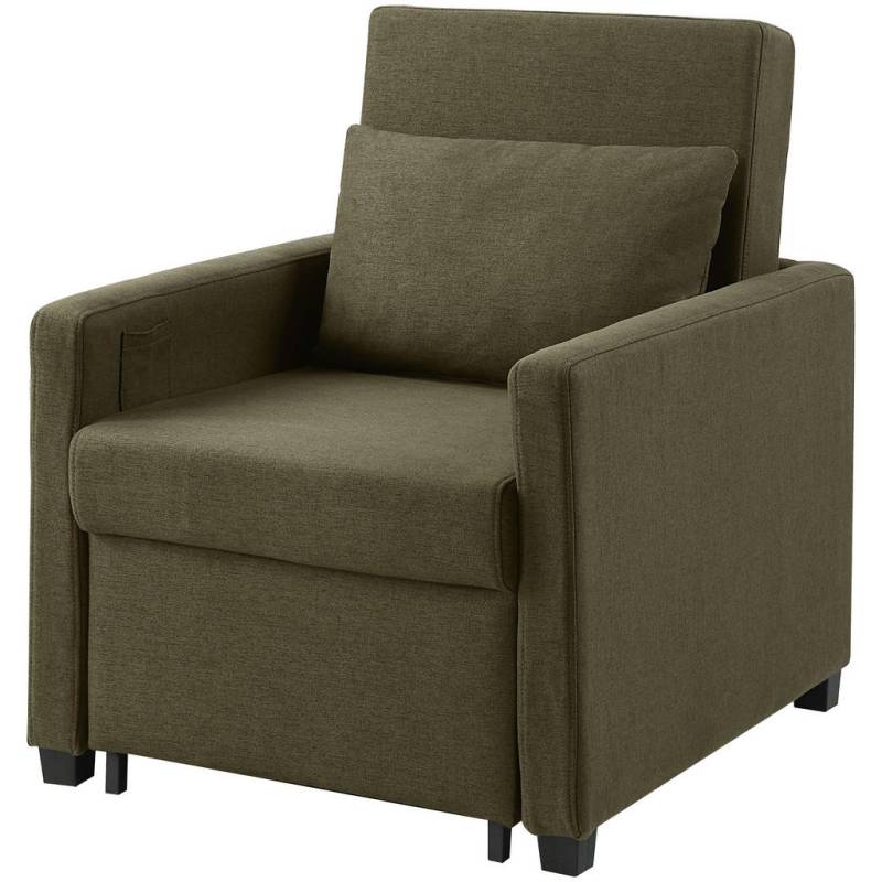 ATLANTIC home collection SCHLAFSESSEL Grün ATLANTIC home collection SCHLAFSESSEL Grün