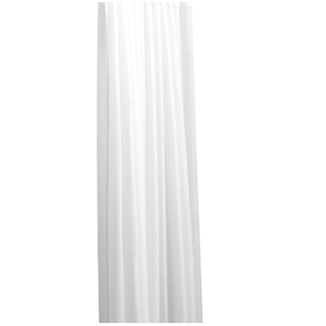 AVENARIUS Serie free living! Duschvorhang, weiß, Aus Polyester, antistatisch, Maße: 240 x 200 cm