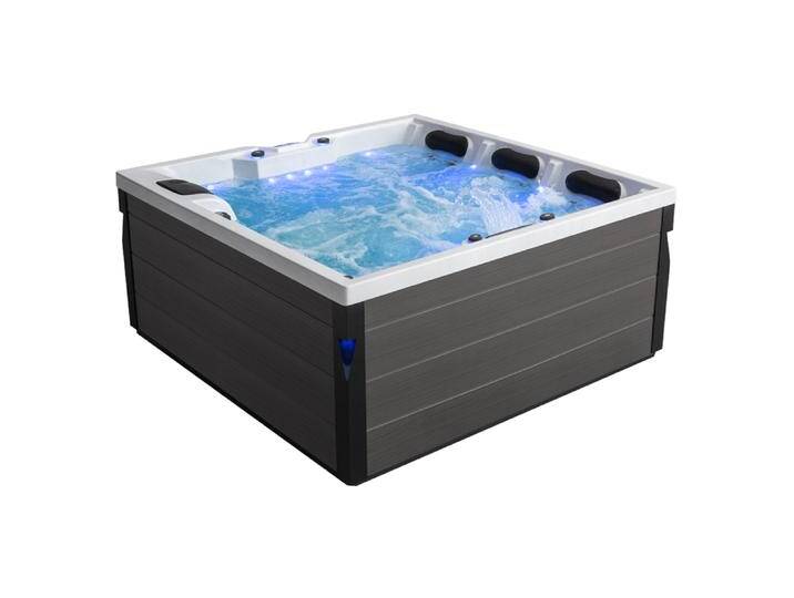 AWT Whirlpool Aussenwhirlpool IN-402 eco Sterling Silver 200x200 grau