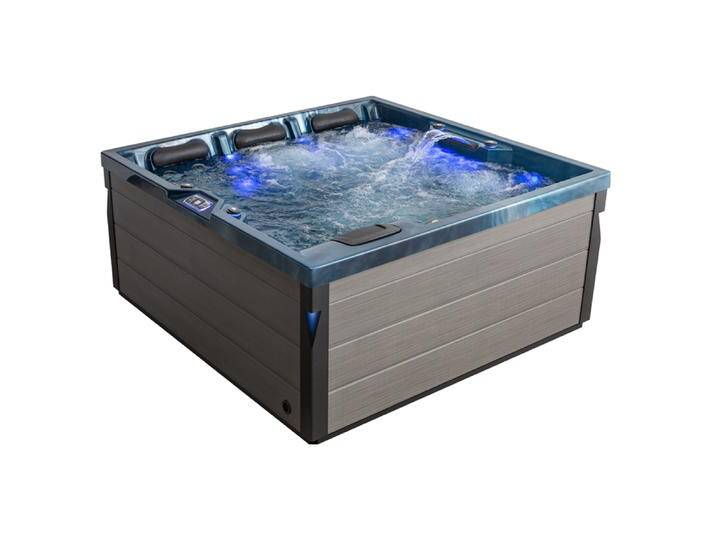 AWT Whirlpool Aussenwhirlpool IN-402 eco extreme OceanWave 200x200 grau