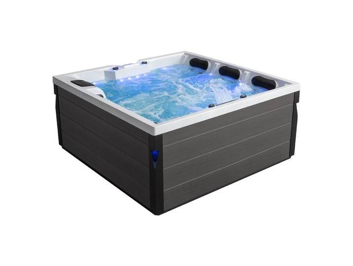 AWT Whirlpool Aussenwhirlpool IN-402 eco extreme pro Sterling Silver 200x200 grau