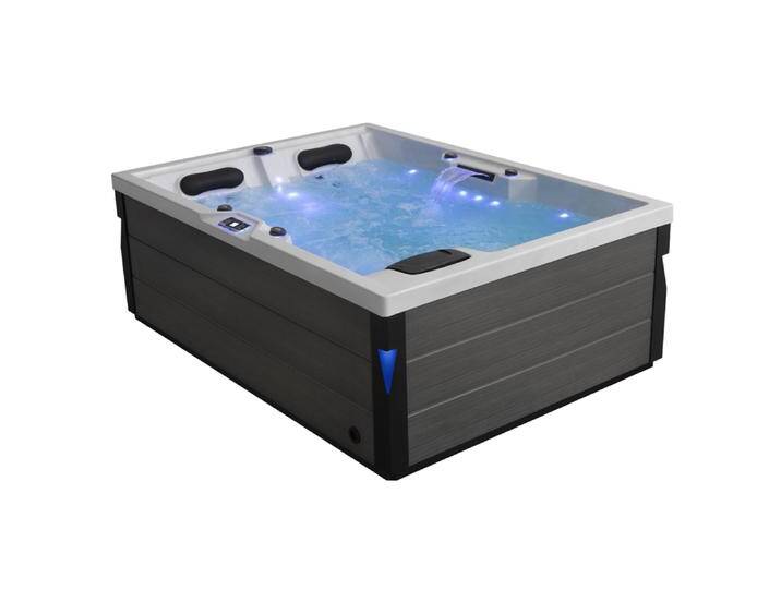 AWT Whirlpool Aussenwhirlpool IN-405 eco Sterling Silver 220x160 grau