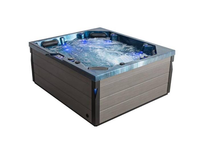 AWT Whirlpool Aussenwhirlpool IN-406 eco extreme pro OceanWave 225x185 grau