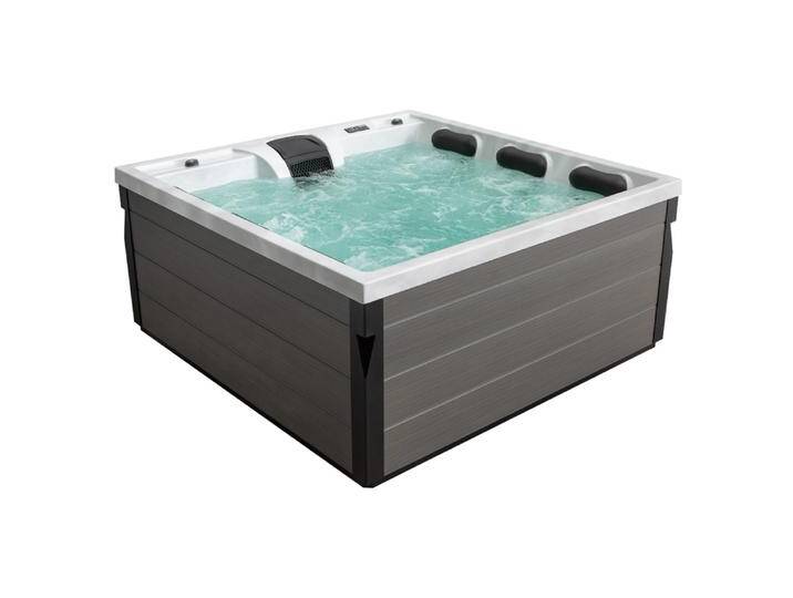 AWT Whirlpool Aussenwhirlpool IN-407 basic Sterling Silver 200x200 grau AWT Whirlpool Aussenwhirlpool IN-407 basic Sterling Silver 200x200 grau