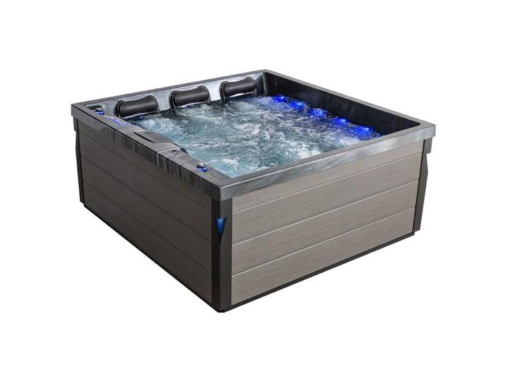 AWT Whirlpool Aussenwhirlpool IN-407 eco CloudyBlack 200x200 grau