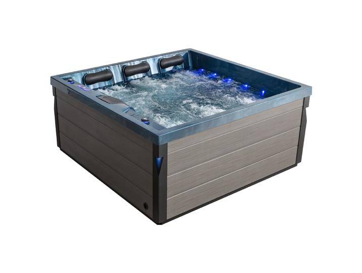 AWT Whirlpool Aussenwhirlpool IN-407 eco OceanWave 200x200 grau