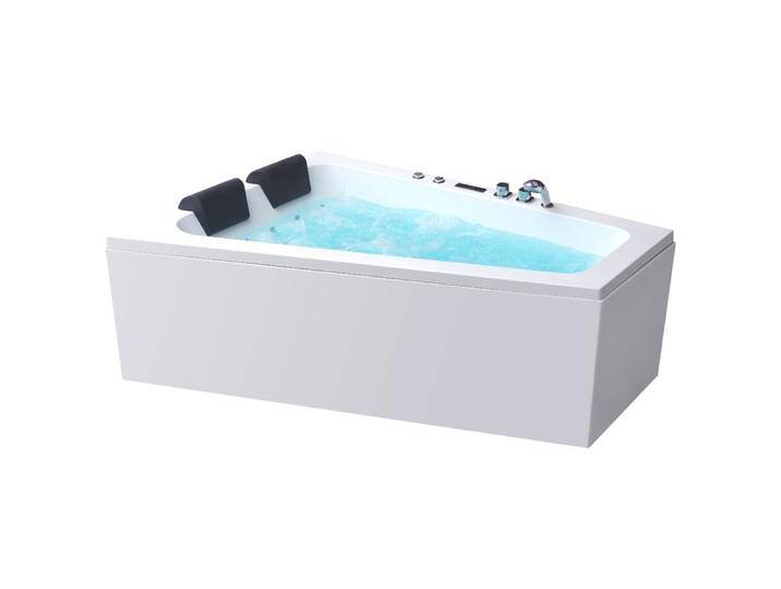 AWT Whirlpool GE104E mit Acryl-Schürze 170x130 rechts