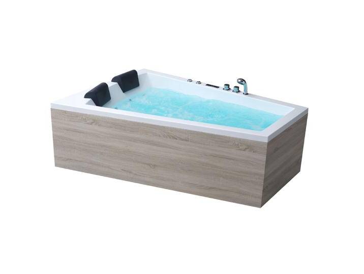 AWT Whirlpool GE105E mit Holz-Schürze 180x130 rechts