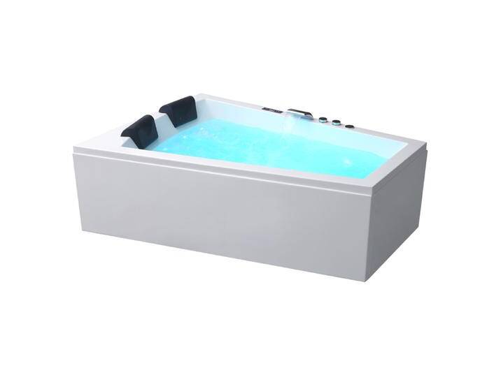 AWT Whirlpool GE105TSL mit Acryl-Schürze 180x130 rechts