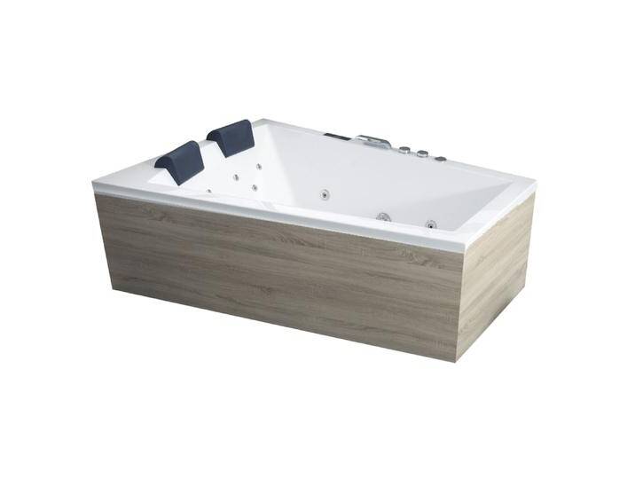 AWT Whirlpool GE105TSL mit Holz-Schürze 180x130 rechts AWT Whirlpool GE105TSL mit Holz-Schürze 180x130 rechts