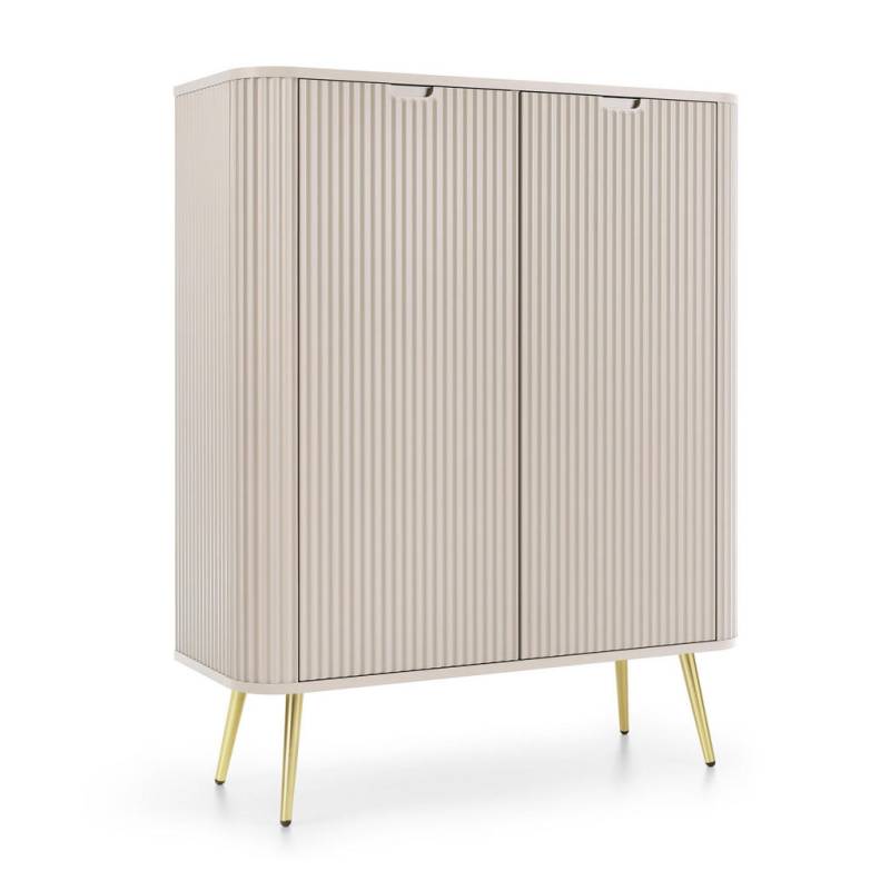 AX Living HIGHBOARD Beige, Gold
