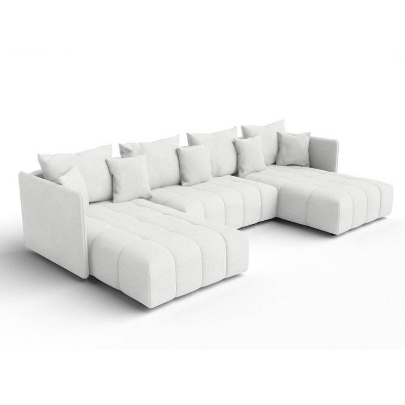 AX Living WOHNLANDSCHAFT Weiß