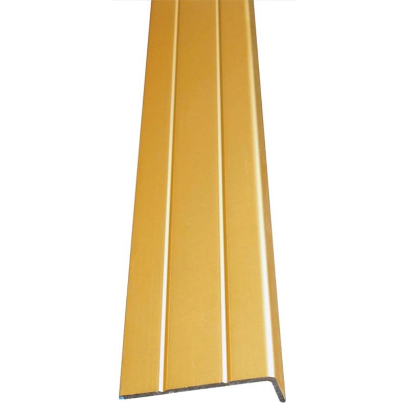 Abschlussprofil selbstklebend 25 mm x 10 mm Messing 1000 mm von Döllken