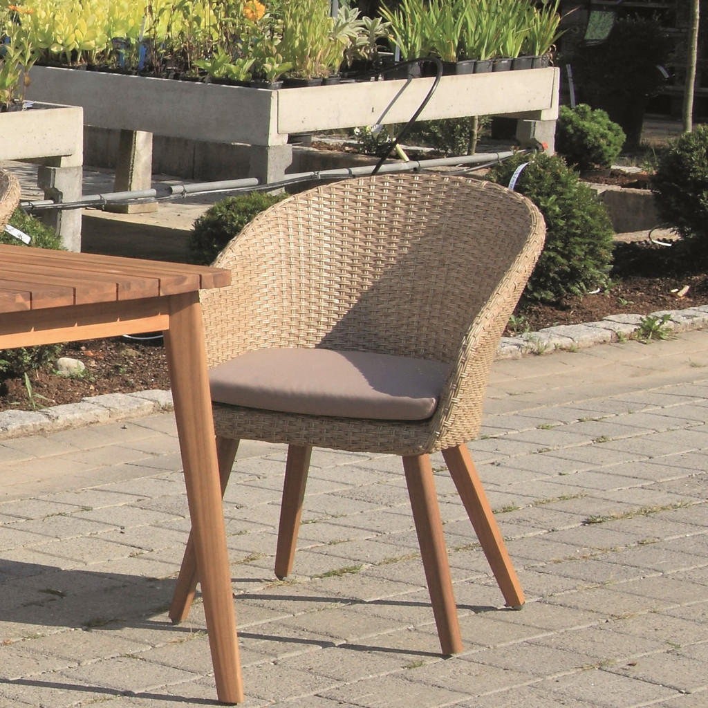 Acamp Rattansessel, Akazie, Teak, Holz, Metall, Kunststoff, Textil, Akazie, 77x74x62 cm, abwischbar, wetterbeständig, gastro- und objekttauglich, Gartenmöbel, Gartenstühle, Gartenstühle Acamp Rattansessel, Akazie, Teak, Holz, Metall, Kunststoff, Textil, Akazie, 77x74x62 cm, abwischbar, wetterbeständig, gastro- und objekttauglich, Gartenmöbel, Gartenstühle, Gartenstühle von Acamp