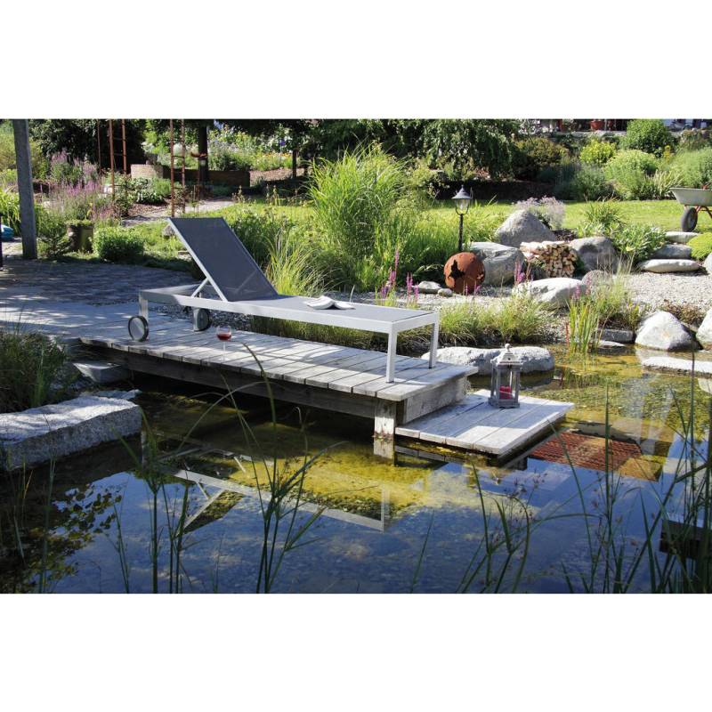 Acamp SONNENLIEGE Graphit, Platin