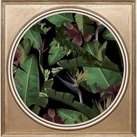 queence Acrylglasbild "Tropische Pflanzen II" von Queence