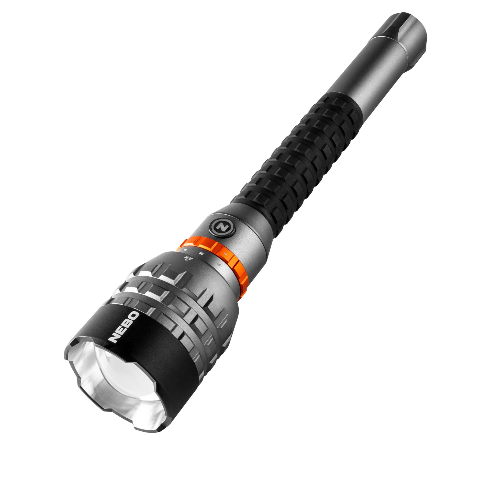 Nebo Akku-LED-Taschenlampe 'Davinci' silbergrau 18000 lm, 5 Lichtmodi von Nebo