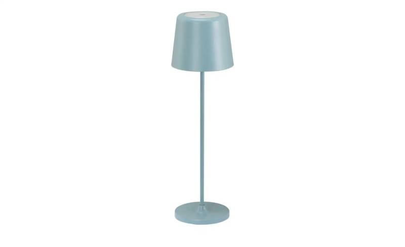 Akku-Tischleuchte  IP44   ¦ blau ¦ Maße (cm): H: 37  Ø: 10