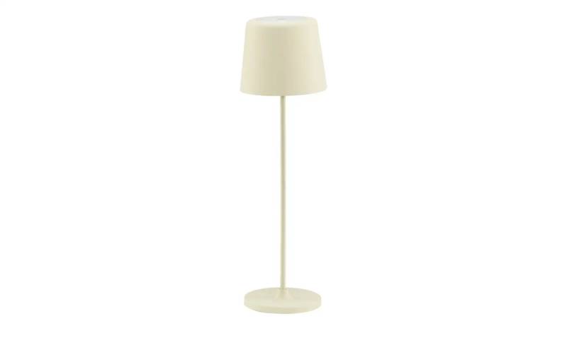 Akku-Tischleuchte   ¦ beige ¦ Maße (cm): H: 37  Ø: 10.0 Lampen & Leuchten > Außenleuchten - Möbel Kraft