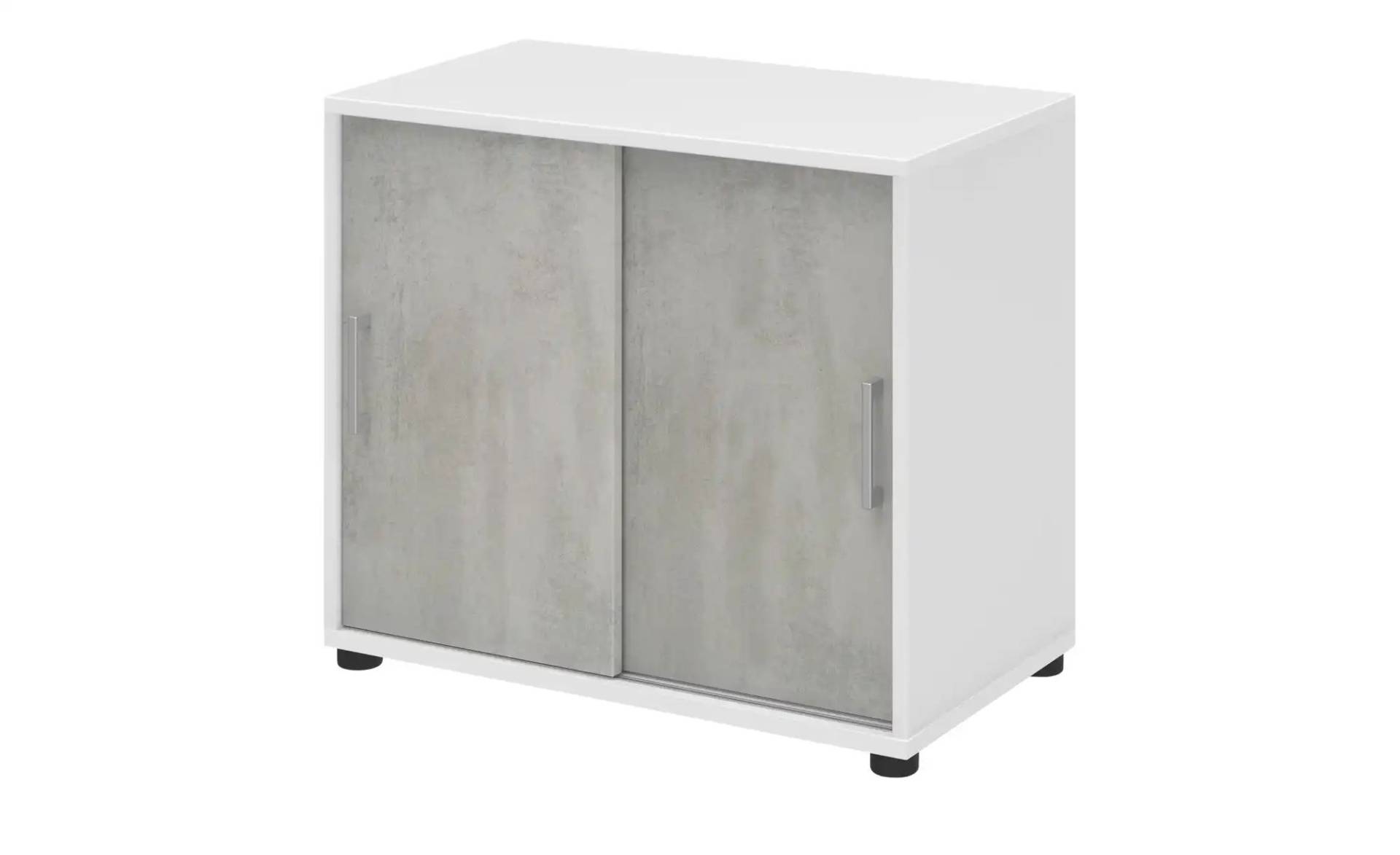 Aktenschrank  home.office ¦ grau ¦ Maße (cm): B: 80,4 H: 74 T: 42.5 Schränke > Aktenschränke - Höffner