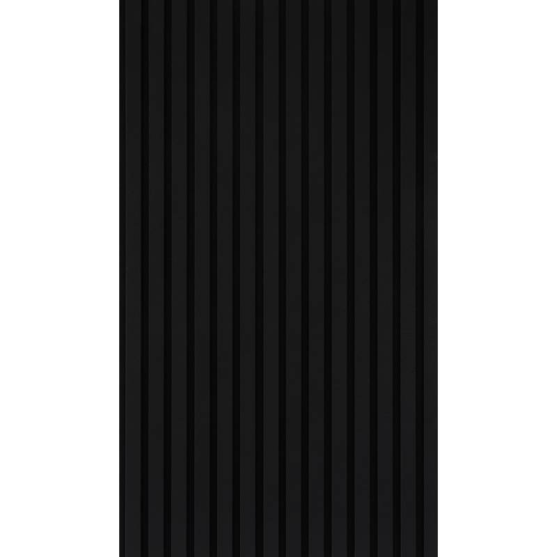 Akustikpaneel Foliert 56,1 cm x 240 cm Leder Schwarz von Kovalex