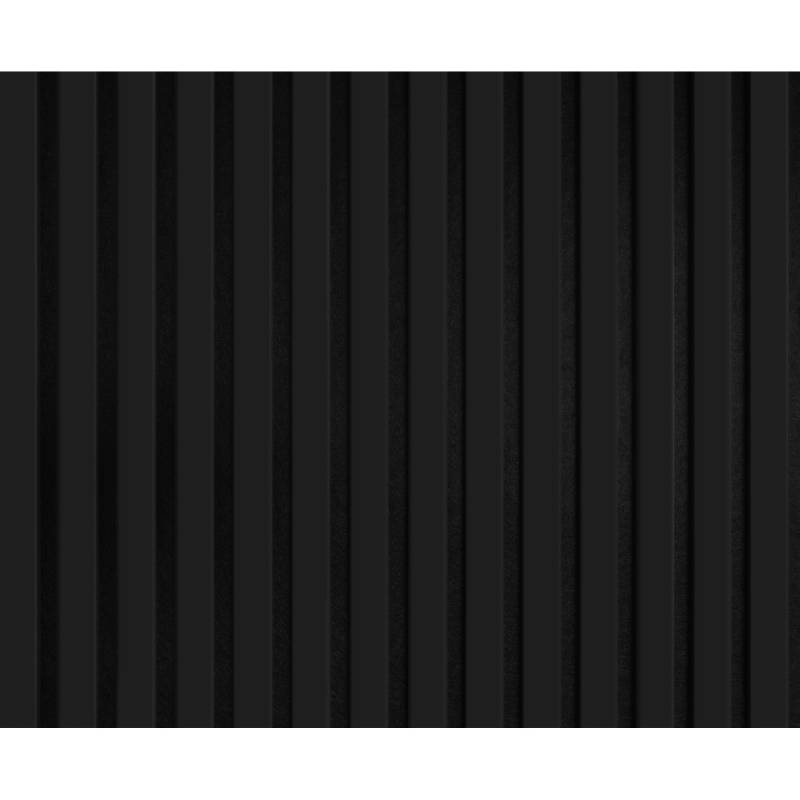 Akustikpaneel Foliert 56,1 cm x 240 cm Schwarz Matt Akustikpaneel Foliert 56,1 cm x 240 cm Schwarz Matt von Kovalex
