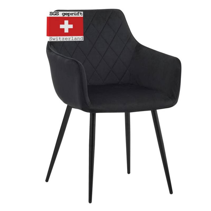 Albatros ESSZIMMERSTUHL Schwarz